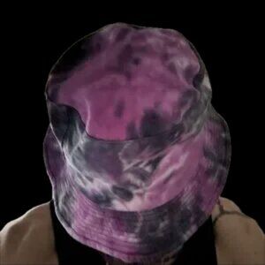tye die swirl bucket hat one size fits all rare Purple haze brand new handmade